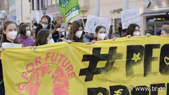 Fridays for Future-Demo in Augsburg mit knapp 1.000 Teilnehmern - br.de