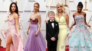 Oscars red carpet: The first looks at the 2022 Academy Awards