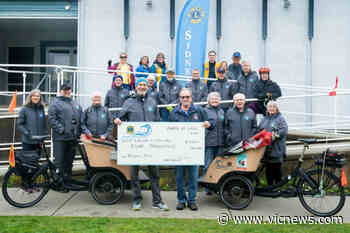 Cycling Without Age Society riding strong thanks to donation from Sidney Lions Club – Victoria News - Victoria News