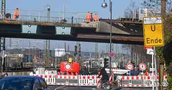 Viktoriabrücke in Bonn: Thomastraße gesperrt - Radweg wird zurückgebaut - General-Anzeiger Bonn