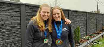 Laura en Sara uit Wervik in de prijzen op Vlaams kampioenschap zwemmen: “We vullen elkaar aan” - KW.be