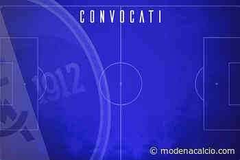 I convocati di Modena-Ancona Matelica - Modena Calcio