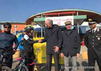 In bici da Stoccolma a Milano, Paola Gianotti fa tappa a Saronno - varesenews.it