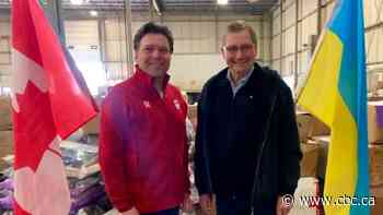 Ukrainian refugees coming to Alberta on plane that will return with aid