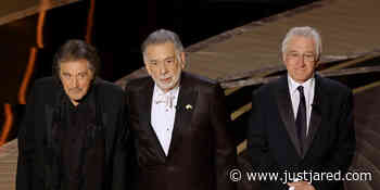 Robert De Niro, Al Pacino & Francis Ford Coppola Reunite for 50th Anniversary of 'The Godfather' at Oscars 2022