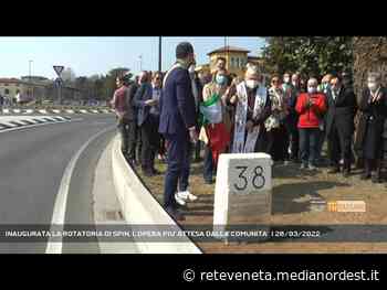 ROMANO D’EZZELINO | INAUGURATA LA ROTATORIA DI SPIN, L’OPERA PIU’ ATTESA DALLA COMUNITA’ - Rete Veneta