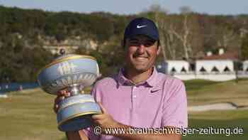 Scheffler ist die neue Nummer eins der Golf-Weltrangliste