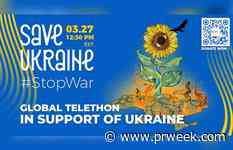 Support urged for Sunday’s #StopWar telethon in aid of Ukraine