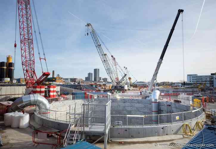 Skanska Costain Strabag completes latest HS2 base slab