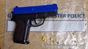 Two Bolton youths taken home after firing BB gun at cars