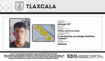 SSC detiene en Apizaco a presunto responsable de narcomenudeo - Síntesis