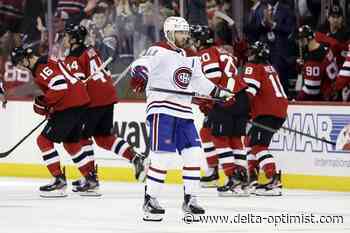 Hughes scores twice, Devils beat Canadiens 3-2 in shootout - Delta Optimist