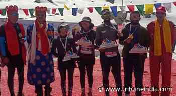 Himachal: Shashwat, Dolma win first snow marathon - The Tribune India