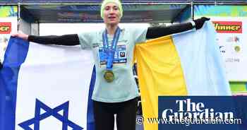 Valentyna Veretska wins Jerusalem Marathon after fleeing Ukraine - The Guardian