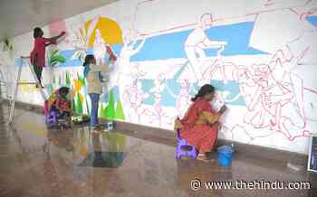 Watch | Transgender persons add a dash of colour to Metro stations - The Hindu