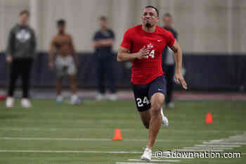 Canadian defensive back Deane Leonard runs 4.39 forty-yard dash at Ole Miss NFL pro day - 3downnation.com