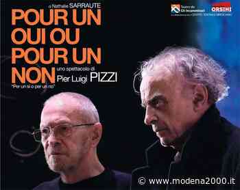 Stasera al Comunale di Guastalla “Pour un oui ou pour un non” con Umberto Orsini e Franco Branciaroli - Modena 2000