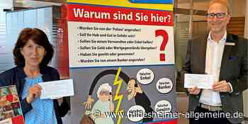 Keine Chance dem Enkeltrick: Gemeinsame Prävention von Polizei Hildesheim und Sparkasse - www.hildesheimer-allgemeine.de