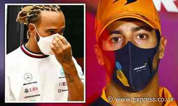 Lewis Hamilton given food for thought at Saudi Arabian GP after Daniel Ricciardo penalty - Express
