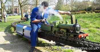 Crawley's light railway set to reopen in Goffs Park offering steam rides throughout the summer - Sussex Live