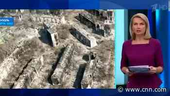 Hear what Russian state TV is saying about the destruction of Mariupol