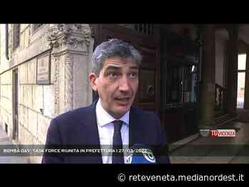 MONTEBELLO VICENTINO | BOMBA DAY: TASK FORCE RIUNITA IN PREFETTURA - Rete Veneta