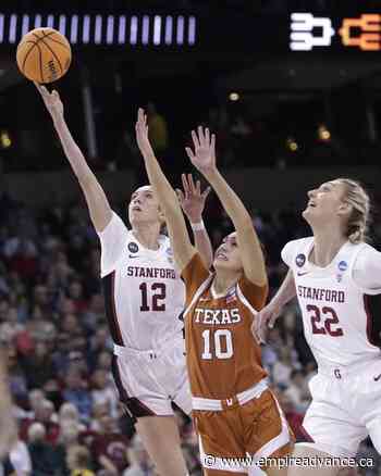 Defending champion Stanford tops Texas 59-50 in Elite 8 - Virden Empire Advance