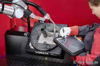 Lorch-Schweißen: Drehkipptisch zum Cobot-Schweißen - MRK-Blog.de
