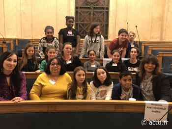 Des jeunes de la Queue-en-Brie "apprentis députés" à l'Assemblée Nationale - L'Impartial