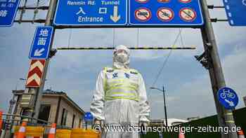 Corona-Teil-Lockdown in Shanghai in Kraft