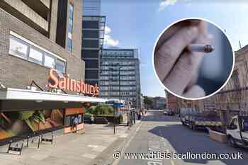 Woolwich man fined after dropping cigarette outside Sainsbury’s