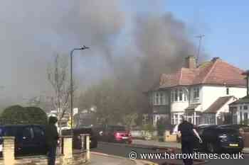 Fire breaks out at Harrow house after phone battery explodes