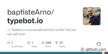 Typebot: A conversational form builder that you can self-host