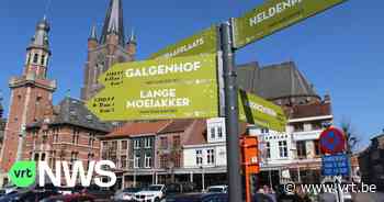 Eeklo wil inwoners meer laten bewegen: "Pijltjes met aantal stappen naar populaire bestemmingen" - VRT NWS