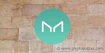 Maker price analysis: MKR faces trouble in maintaining above $2000, as bears hinder upward price movement ... - Cryptopolitan