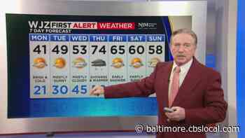 Artic Air Returns To The Baltimore Region - CBS Baltimore