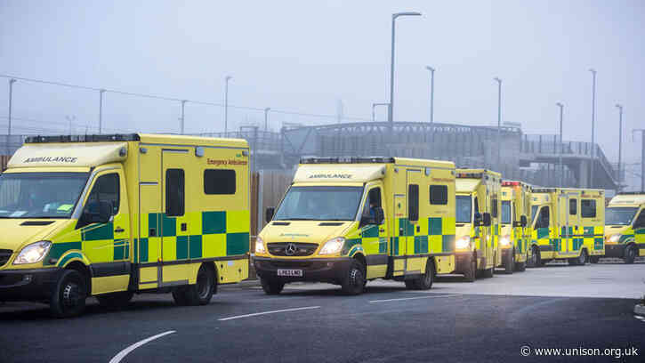 London ambulance staff lead humanitarian convoy to Ukraine