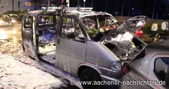 Feuerteufel in Aachen unterwegs: Unbekannte stecken acht Autos in Brand – an einem Wochenende