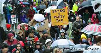 How Cornwall united to fight the pasty tax ten years ago - Cornwall Live