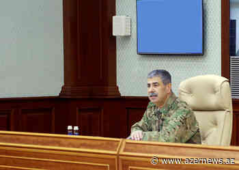 Defence chief orders to keep high level of combat readiness - AzerNews.Az