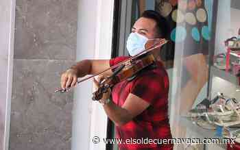 Virtuoso violinista derrocha talento en el Centro Histórico - El Sol de Cuernavaca