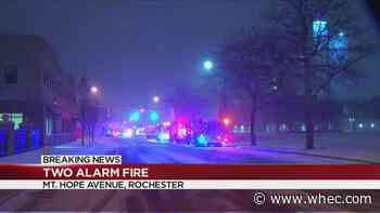 UPDATE: Three RPD officers were assaulted at the scene of apartment fire