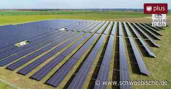 Energie kontra Landwirtschaft: zwei Beispiele aus Ehingen - Schwäbische