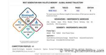 Valued to be $11.8 Billion by 2026, Next Generation Non-Volatile Memory Slated for Robust Growth Worldwide