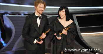 Billie Eilish and Her Brother Finneas Win Oscar for Best Song