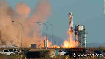 Here's who's flying on tomorrow's Blue Origin space launch