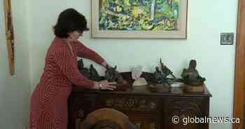 Saskatoon professional sculptor carving a path through her creations