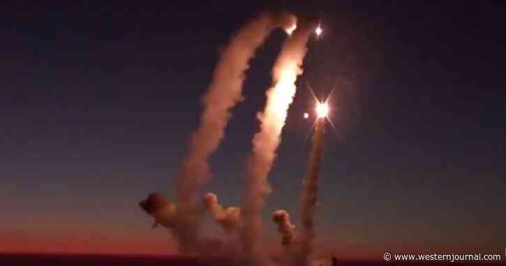 Video: Russia Launches Spectacular Missile Strike After Biden Demands Putin Ouster, Regime Change