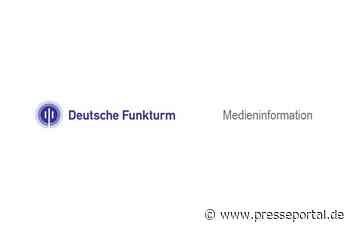 Fernsehtürme senden Zeichen für Frieden und Umweltschutz - Presseportal.de