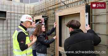 Schüler informieren sich über Karriere am Bau - Schwäbische